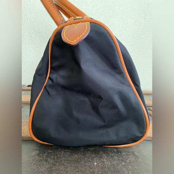 Dooney & Bourke vintage handbag leather hot pink EC~ - Picture 6 of 16